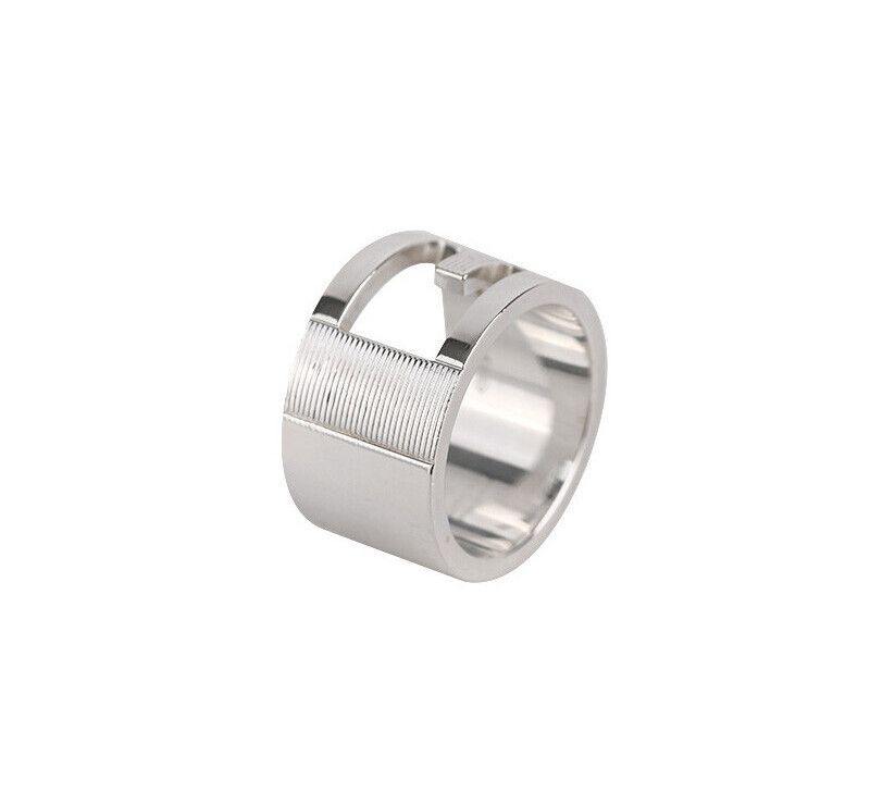 Gucci Silver Logo Ring Size 12 - 11.8MM 7220094084 75683799