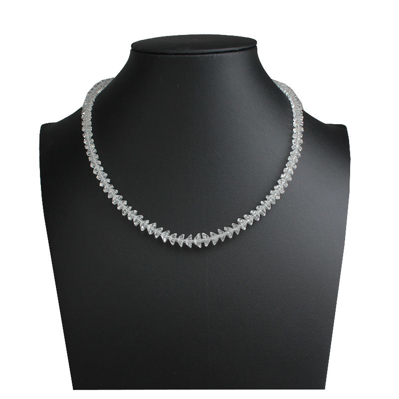 Other Brand Rock Crystal Necklace 18K Yellow Gold Clasp 129622592