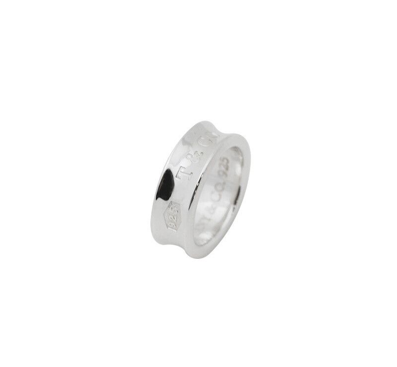 Tiffany & Co Silver Ring 1837 Size 11 6MM 7247749940 76652064