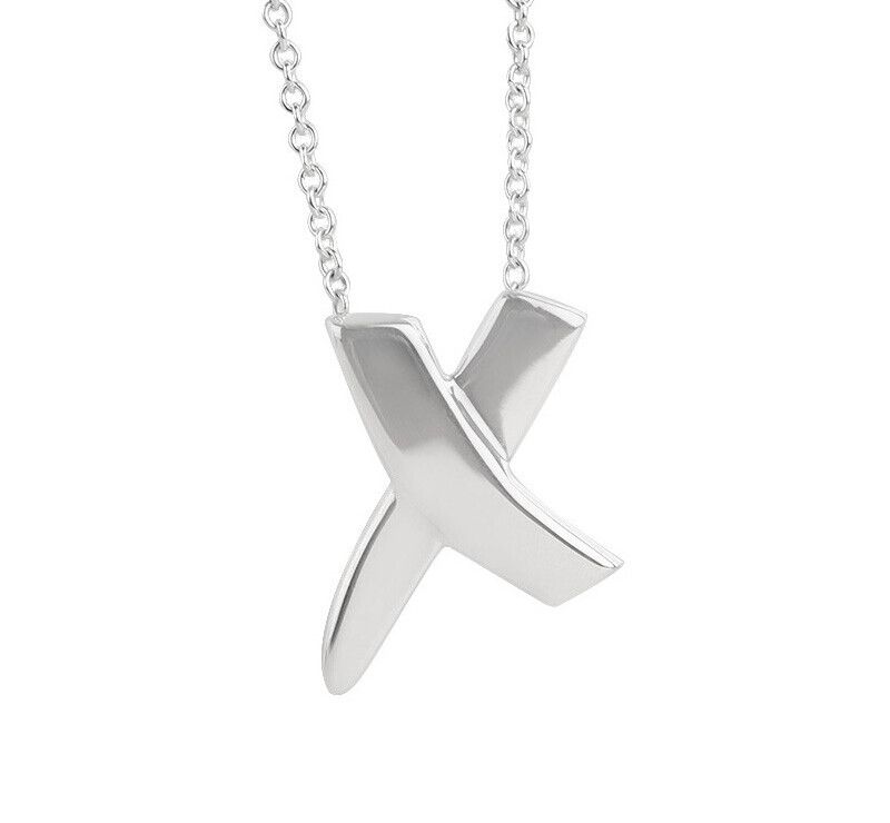 Tiffany & Co Graffiti X Silver Necklace 7243169370 75875566
