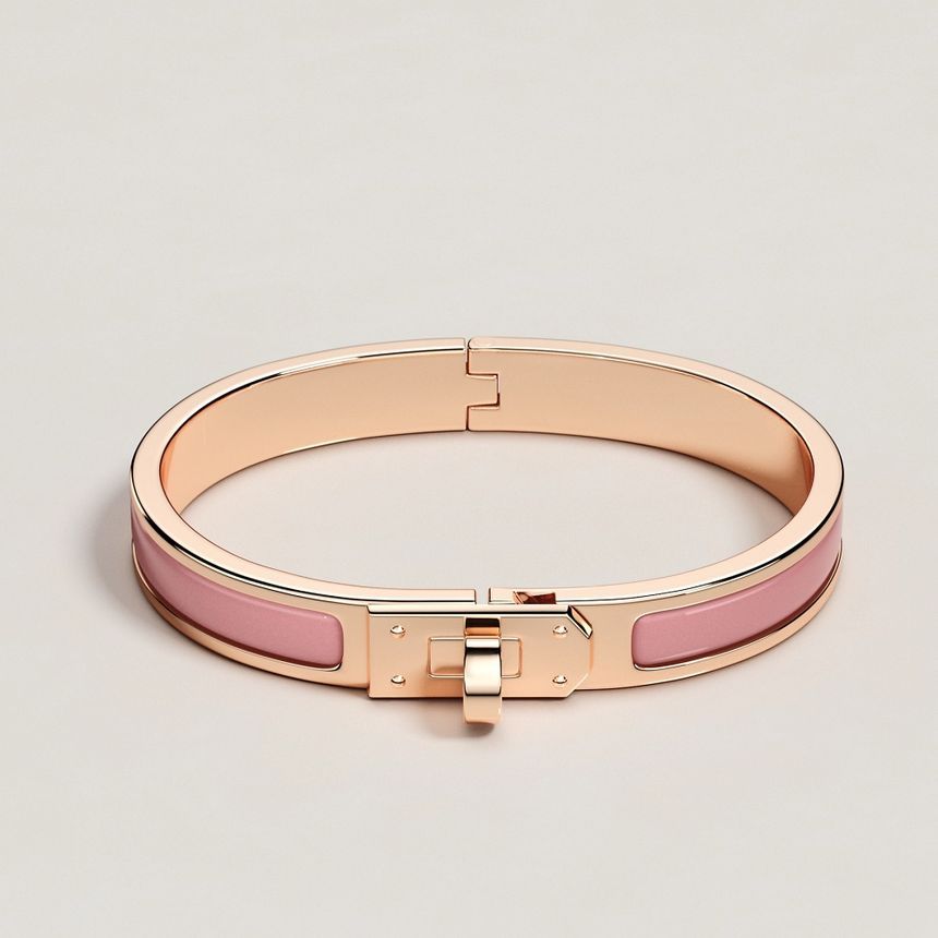 Hermes Mini Click Kelly Bracelet Rose Gold Rose H200004FO1Z 126639836