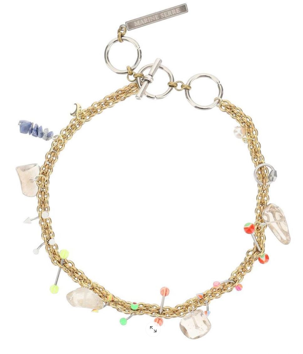Marine Serre Charm Necklace 31791770