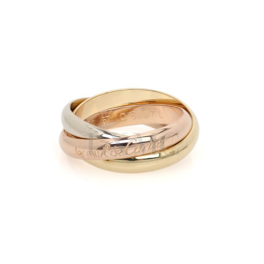 Cartier Classic Trinity Ring Medium Tricolor Ring 57 129349978