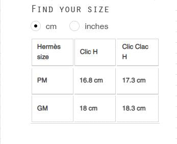 Hermes Bangle Bracelet Rose Gold White PM H700001FO31 43800857