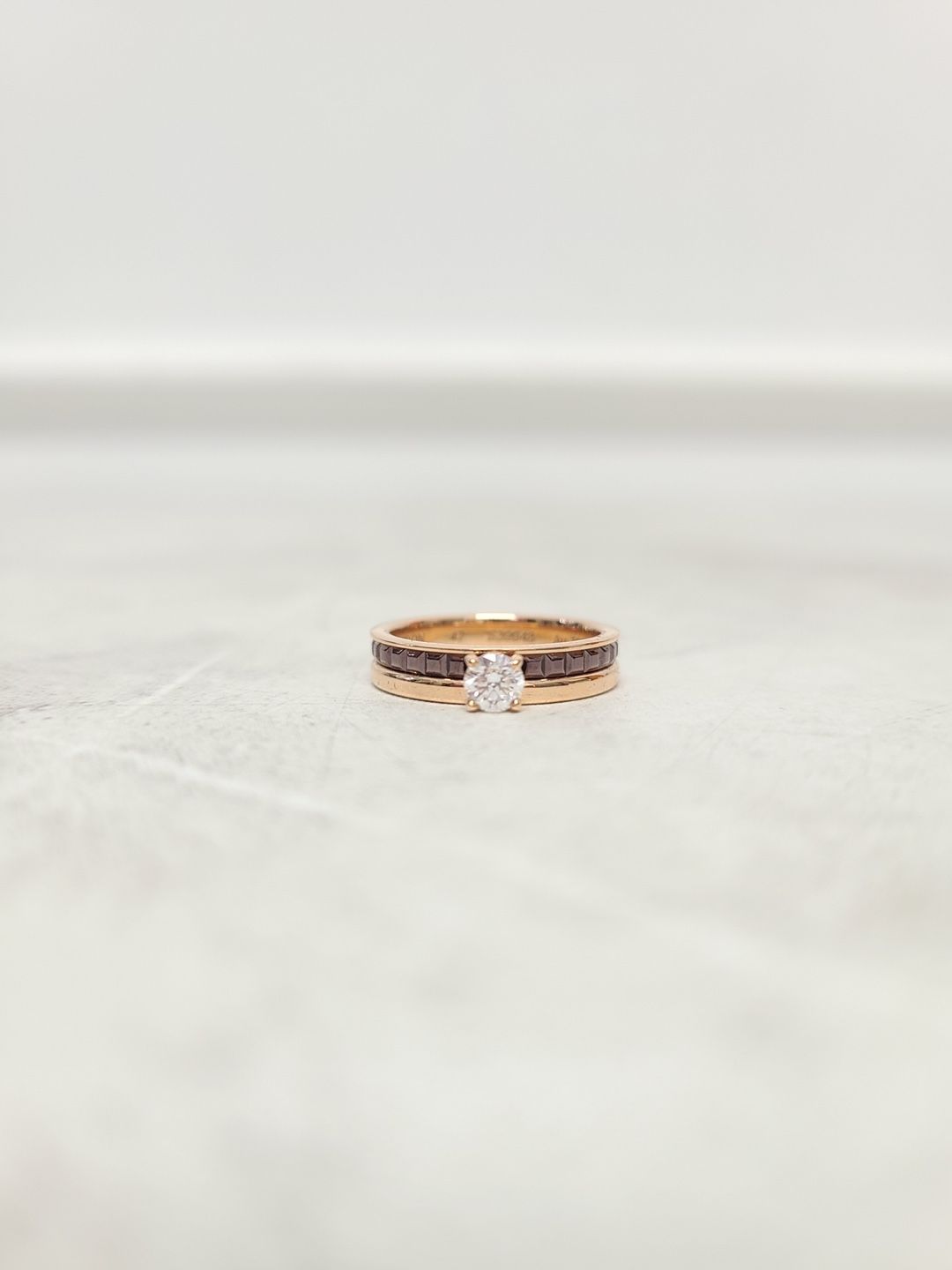 Boucheron Diamond 0.2CT Quattro Classic Solitaire Ring 47 129297555