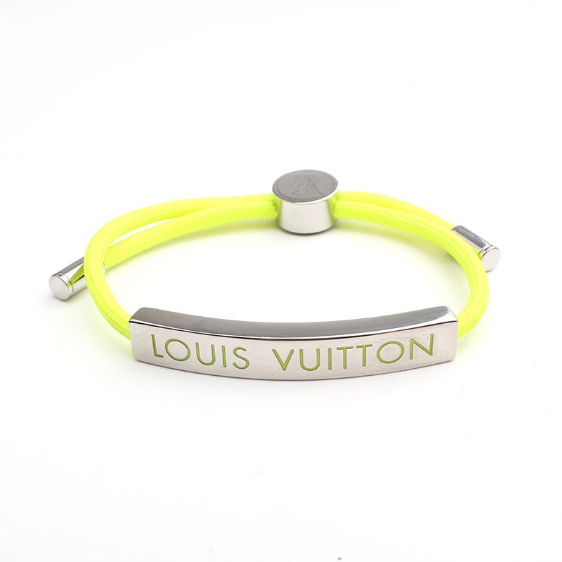 Louis Vuitton Neon Green String Bracelet DP0273 127411503