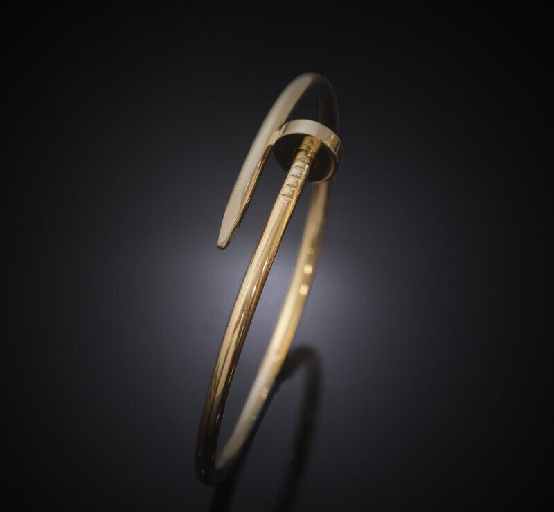 Cartier 18K Juste un Clou Bracelet Yellow Gold Size 19 7305970613 87932333