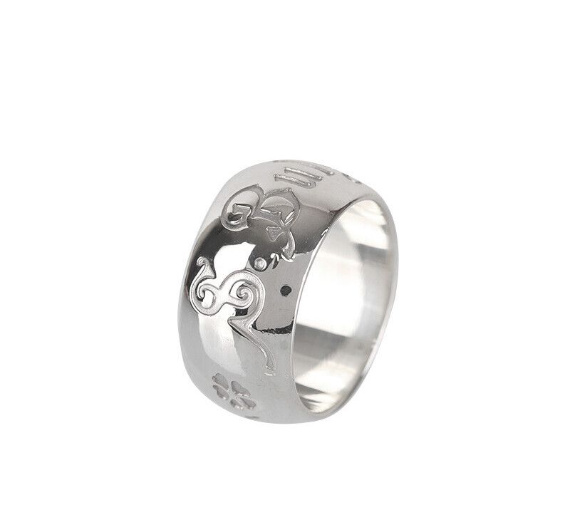 Bulgari Silver Ring Size 51 9.7mm 7245295676 75875716