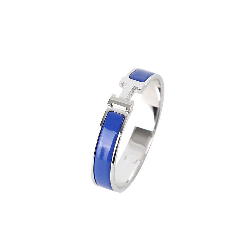 Hermes Blue Enamel Click Ash PM 7252979075 76652047