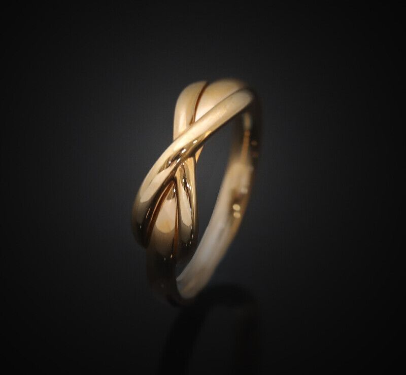 Tiffany & Co Infinity Ring 18K Rose Gold 2.4mm Size 8 7217459742 75683790