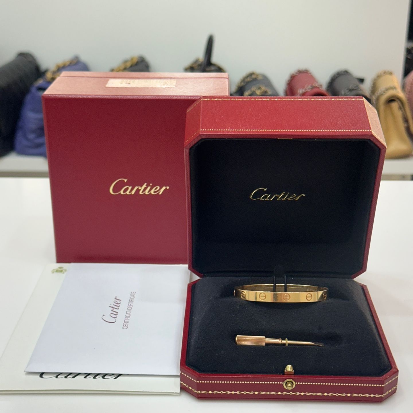 Cartier Classic Love Bracelet Rose Gold 16 130222918