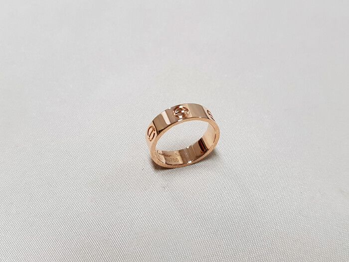 Cartier Love Ring 18K Pink Gold 50 129997984