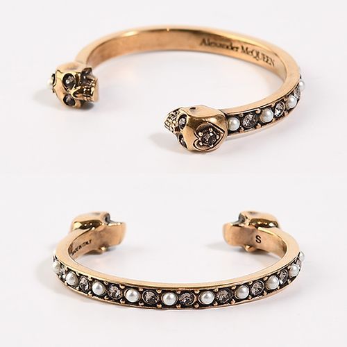 Alexander McQueen Twin Skull Women Bracelet 553653 33726992