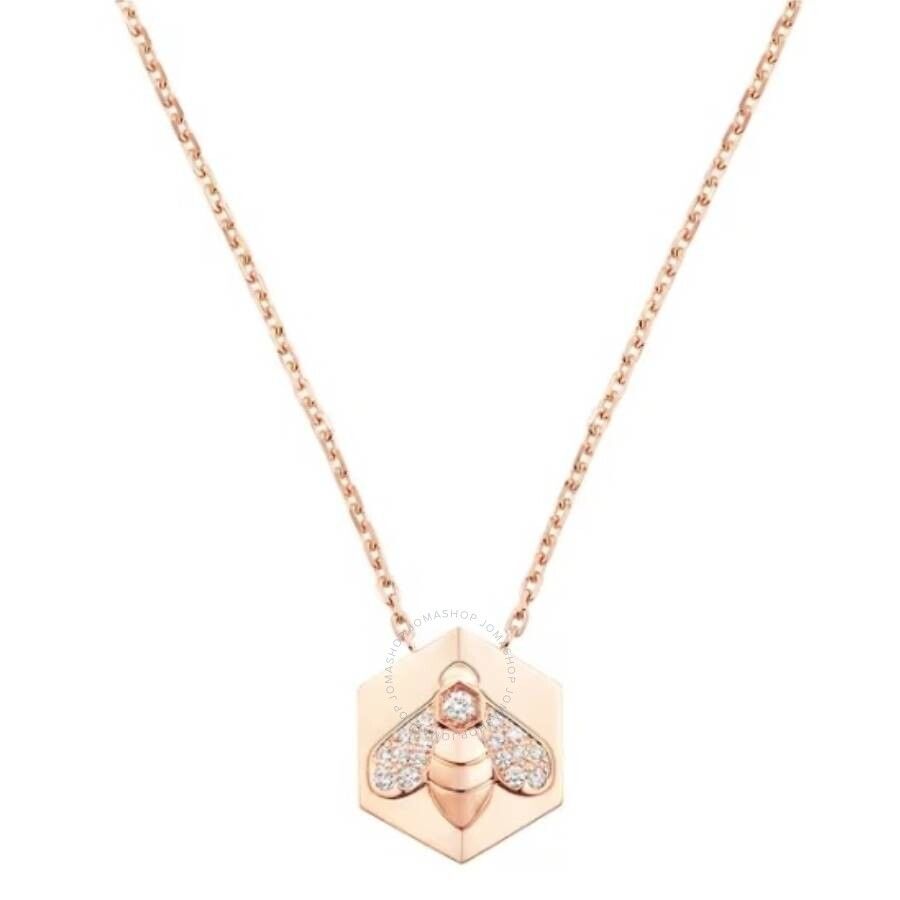 CHAUMET Bee My Love Diamond Necklace Rose Gold 085094-000 129920170