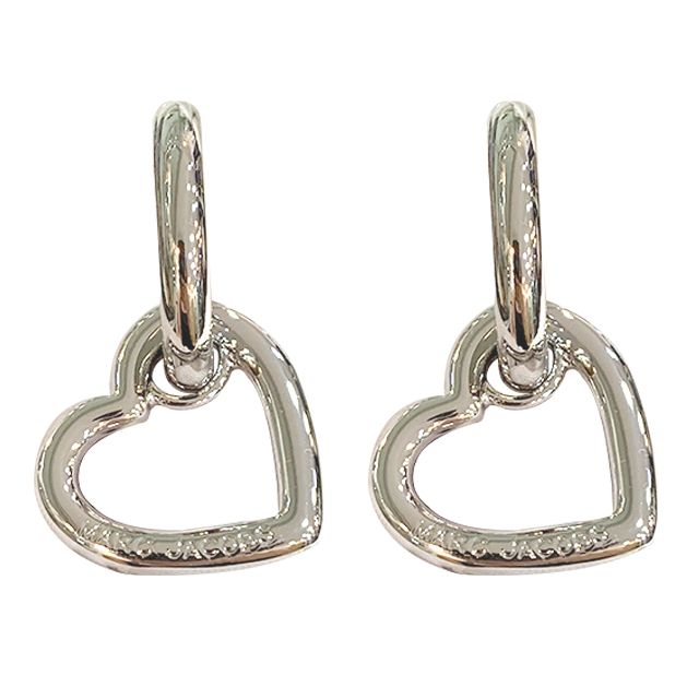 Marc Jacobs Double Heart Hoop Earrings J202MT4RE22 980 123477787