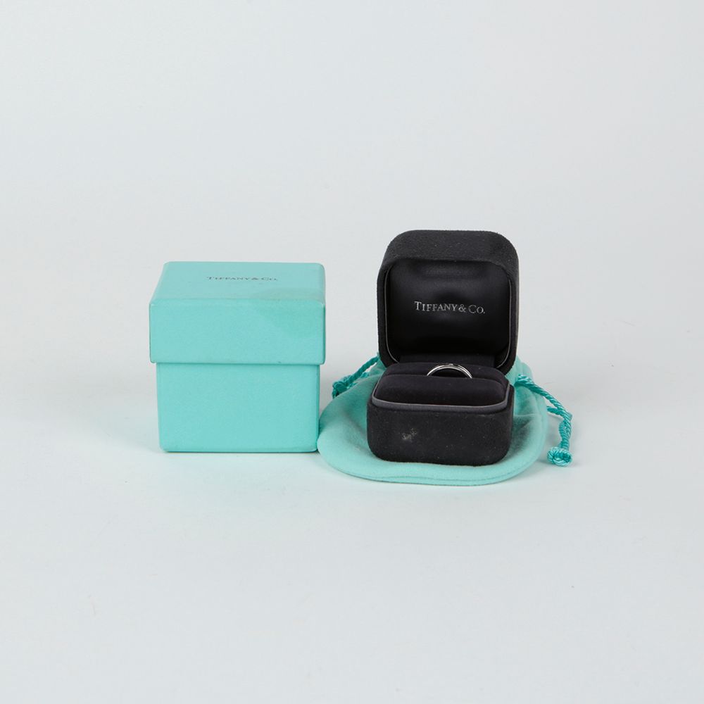 Tiffany & Co Double Milgrain Ring 10.5 129245380