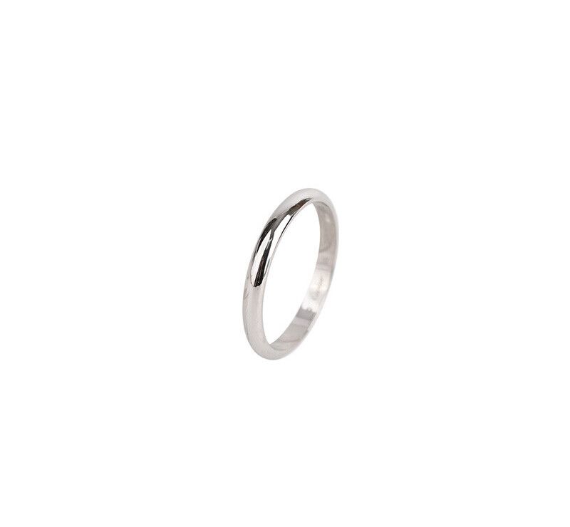 Cartier 1895 Wedding Ring Platinum 55 Size 2.5MM 7241774581 75683718