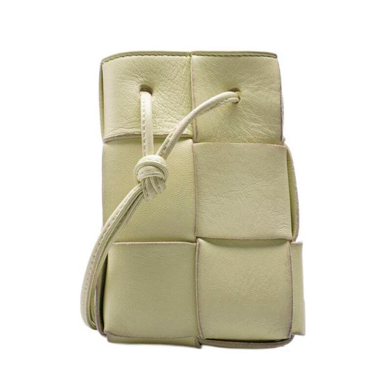 Bottega Veneta Lime Cassette Mini Bucket Bag 123836445