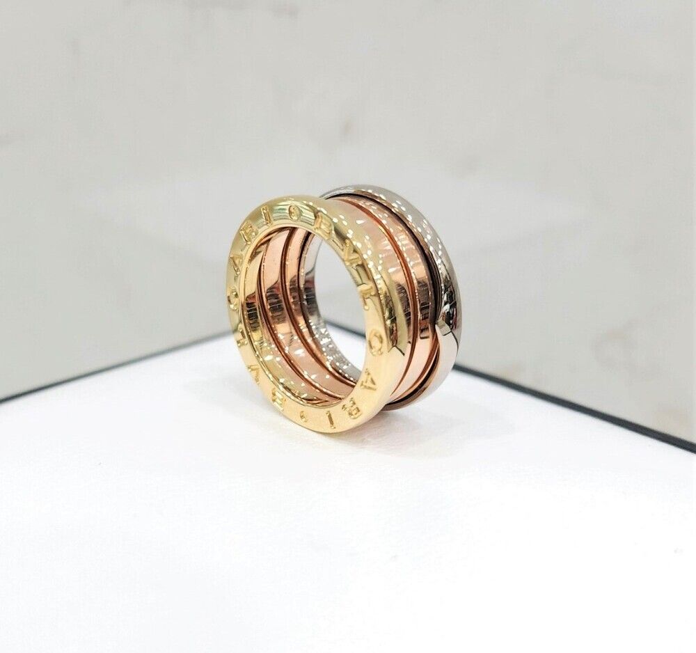 Bulgari 3-Band Ring Size 48 352912 119792632