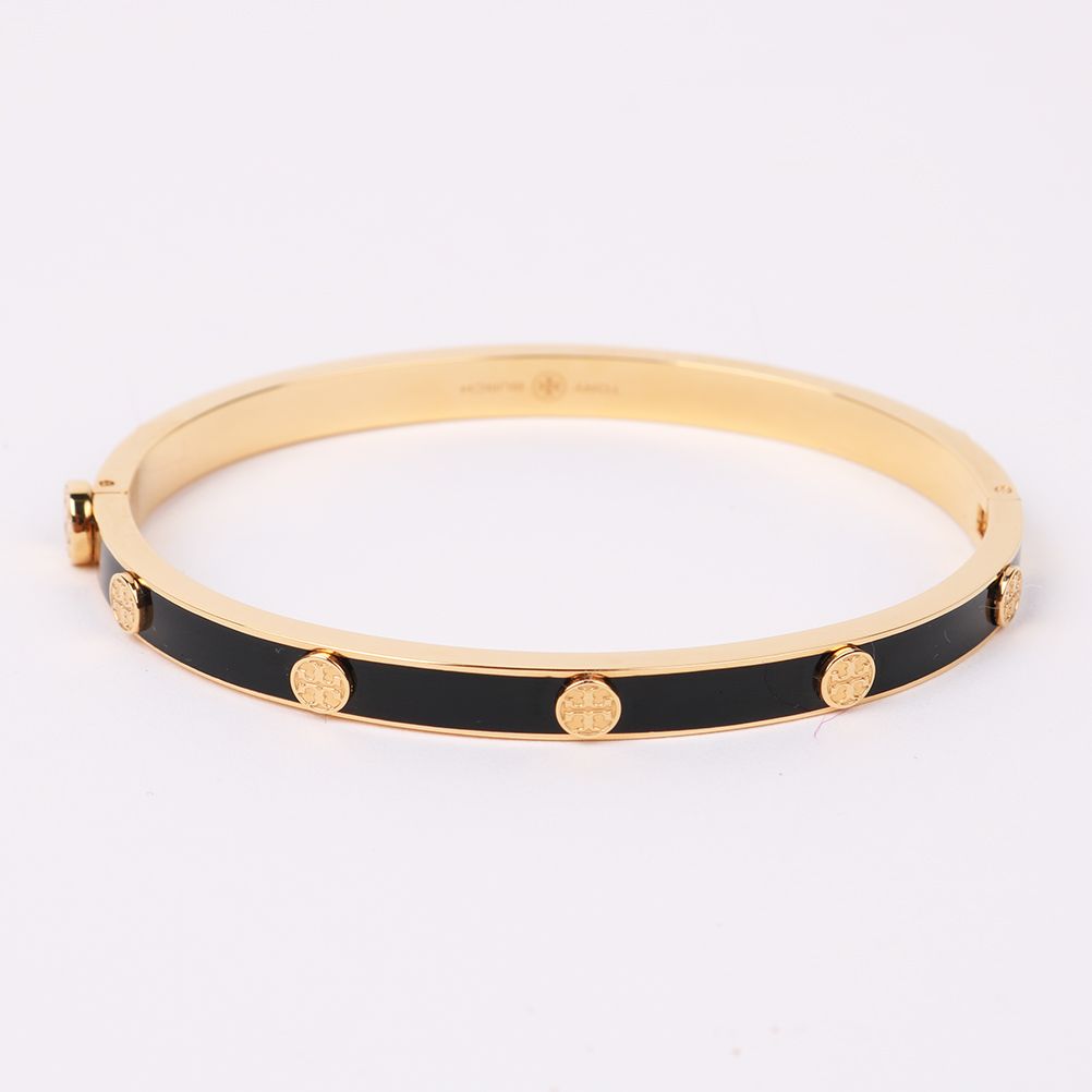 Tory Burch Miller Stud Enamel Hinge Bracelet 73359526