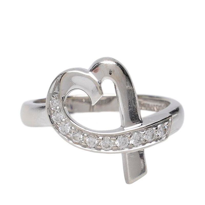 Tiffany & Co Tiffany Paloma Picasso Serving Heart Ring 10P 5.5 120087344