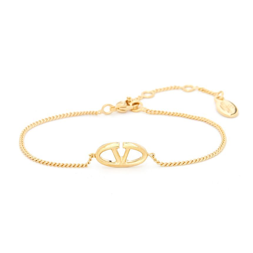 Valentino V Logo Women's Chain Bracelet J0W21MET CS4 114971552