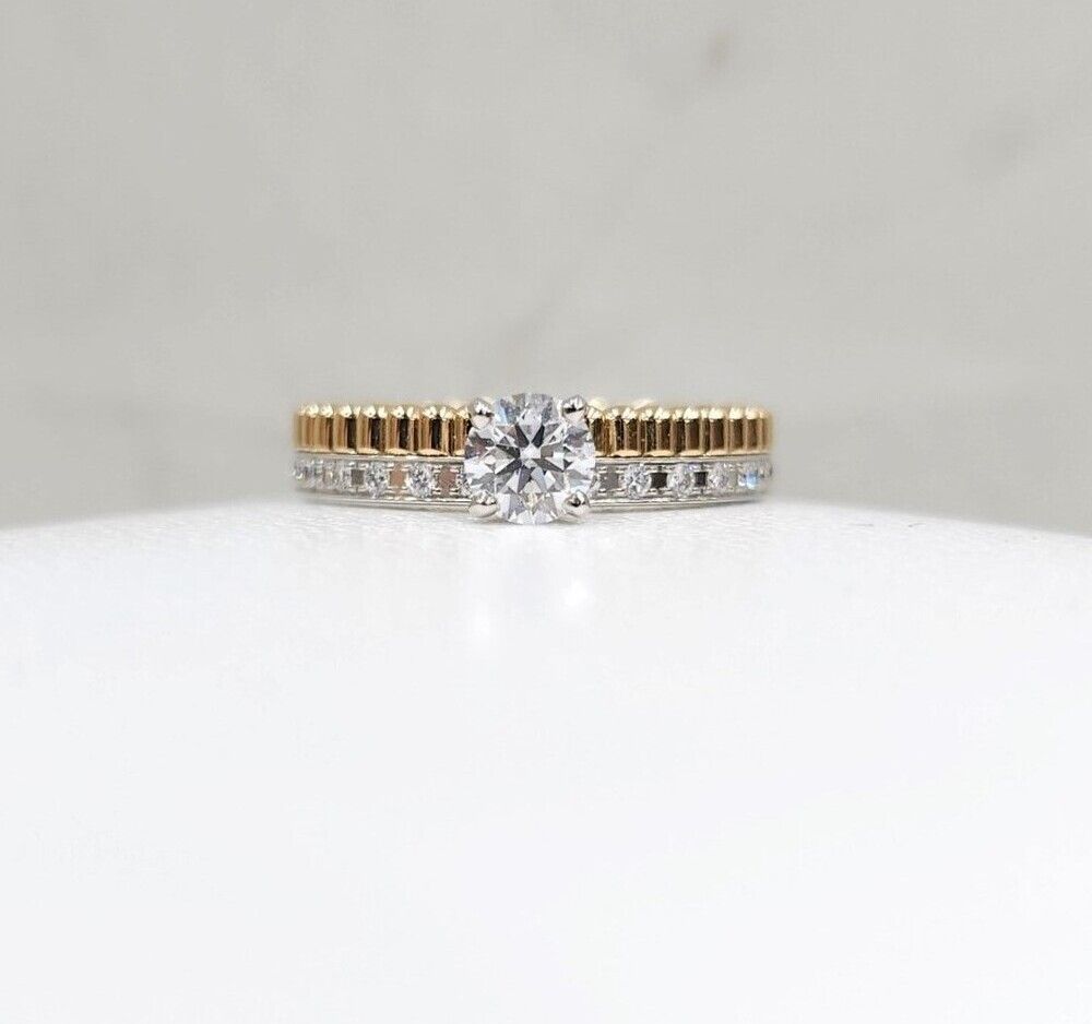Boucheron New Quatro Radiant Edition Solitaire Ring Size 48 SKU 126763460