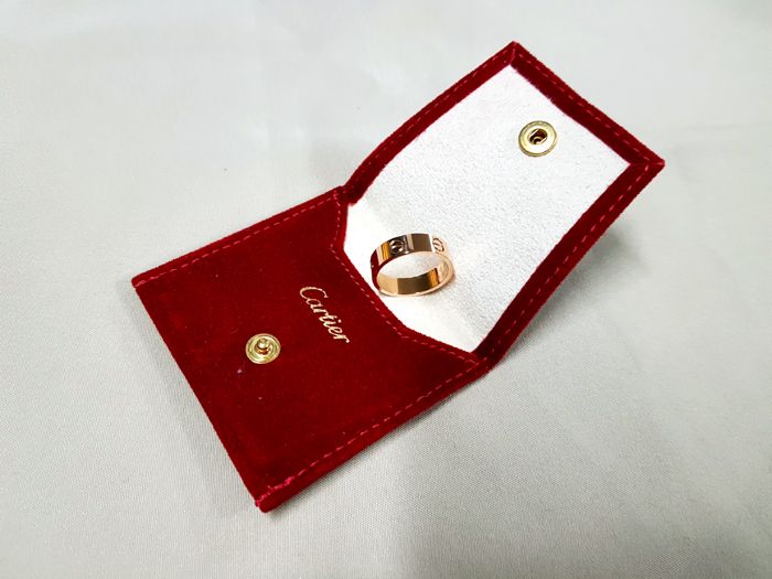 Cartier Pink Gold 18K Love Ring 57 127015589