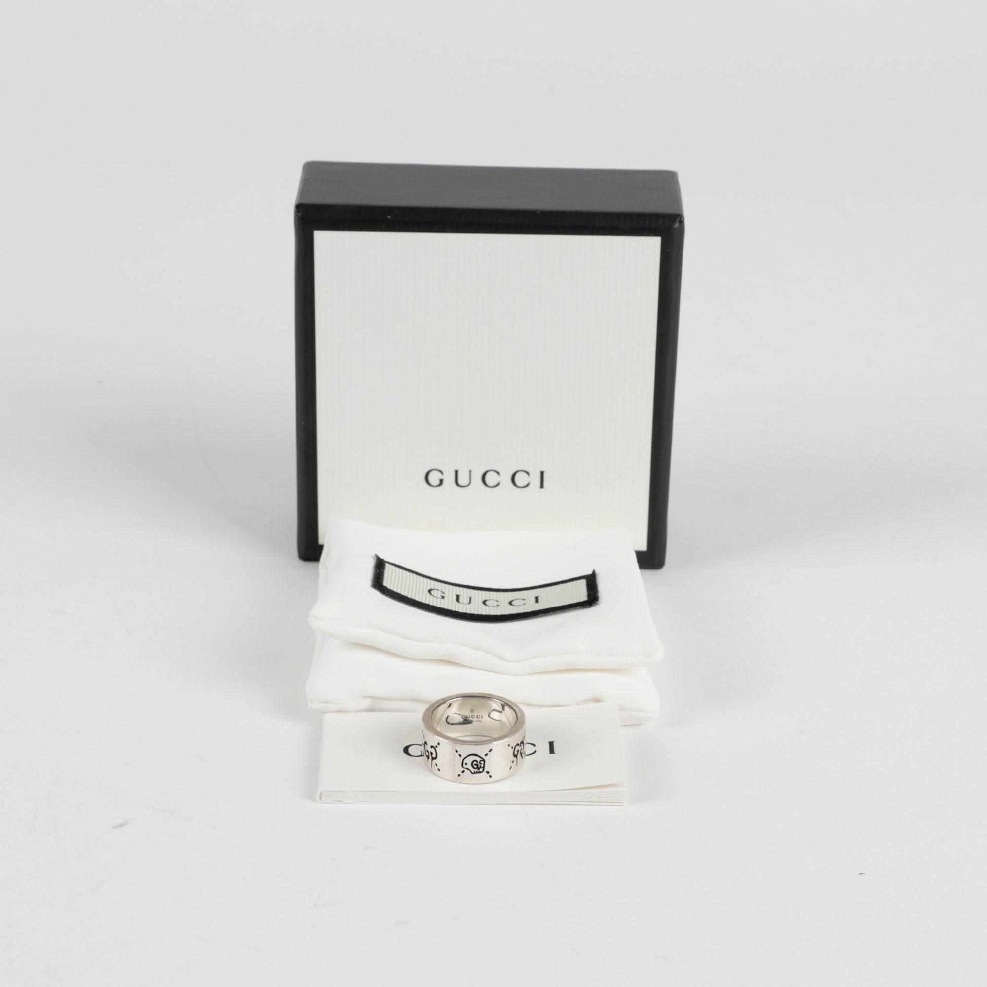 Gucci Ghost Ring Size 12 455318 126566300