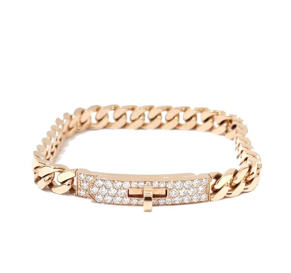 Hermes Diamond Kelly Bracelet 7404616606 114358827