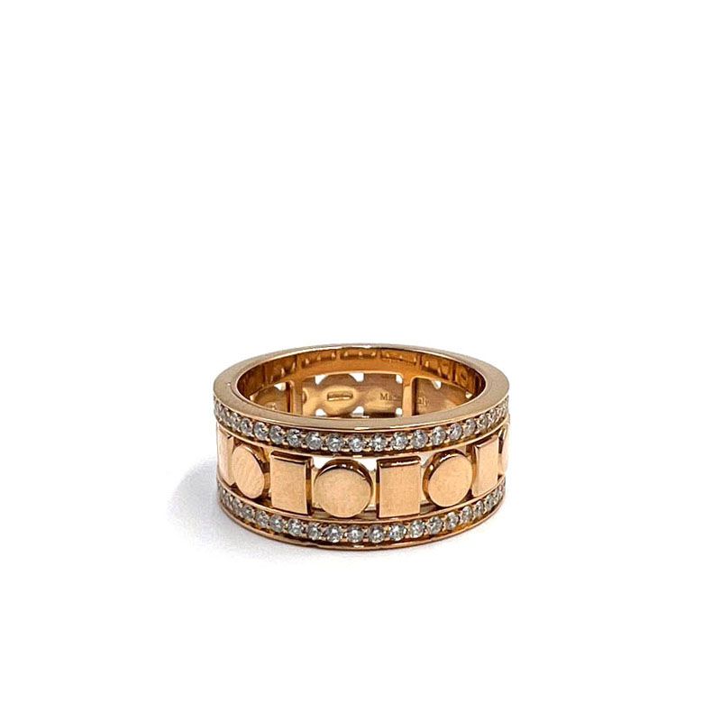 Damiani 18K BelEpok Reel Diamond Ring Size 16 SKU 125864877