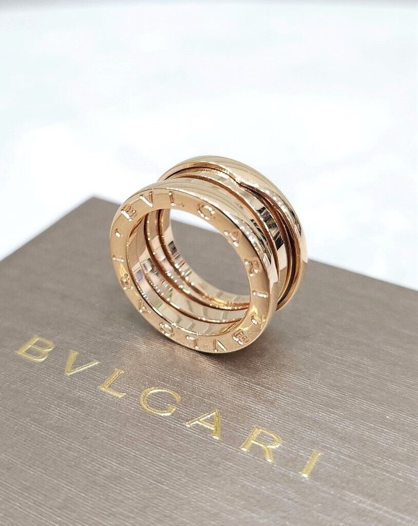 Bulgari 18K Bzero1 3-Band Ring 18K 48 60483158