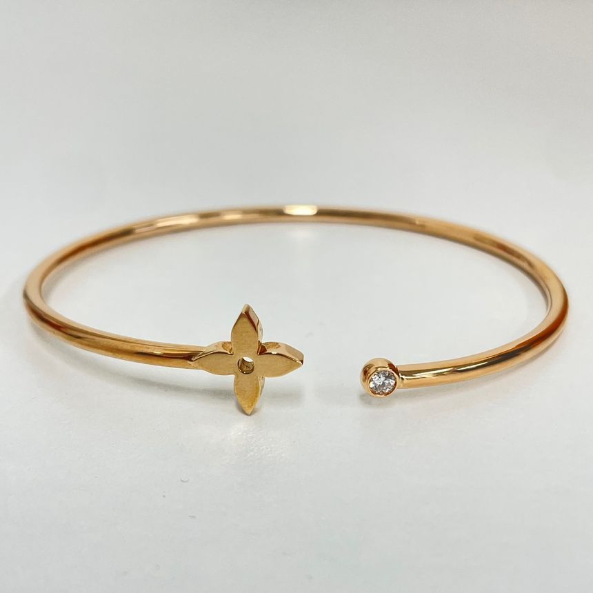 Louis Vuitton Eddy Blossom Twist Bracelet Q95532 121625132