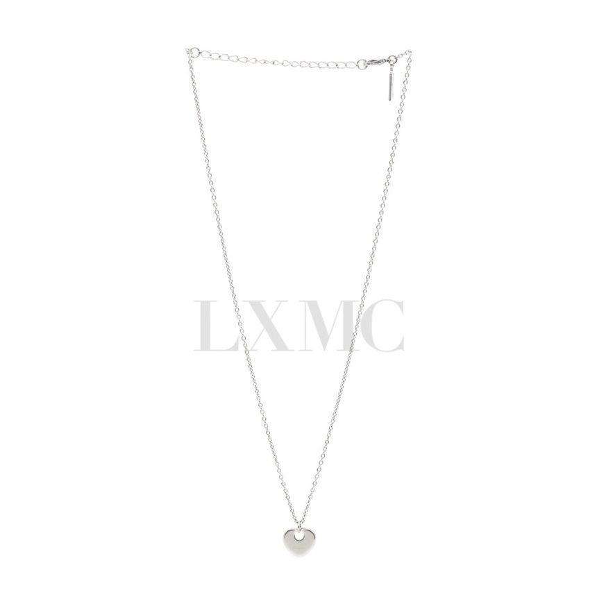 Salvatore Ferragamo Heart Necklace Chain 34-3747 121719066