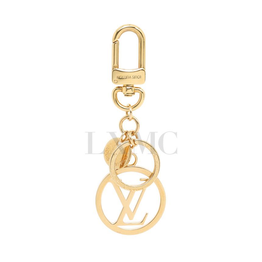 Louis Vuitton Circle Key Holder Gold Keyring M68000 100708358