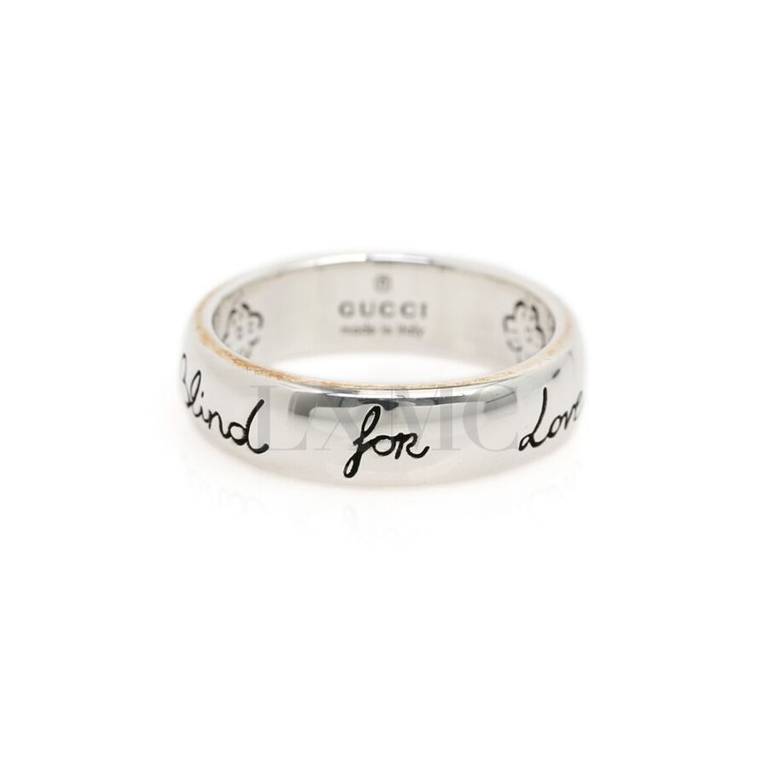 Gucci Blind for Love Silver Ring 9 94504428