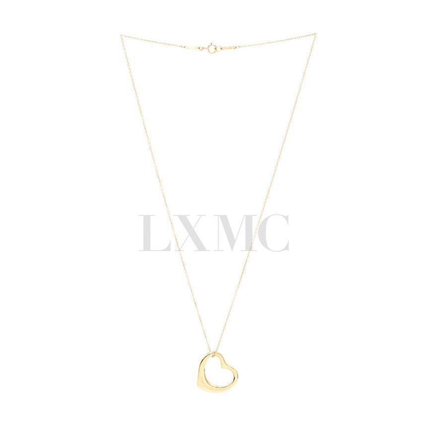 Tiffany & Co Tiffany Elsa Peretti Open Heart Necklace 12345 98012957