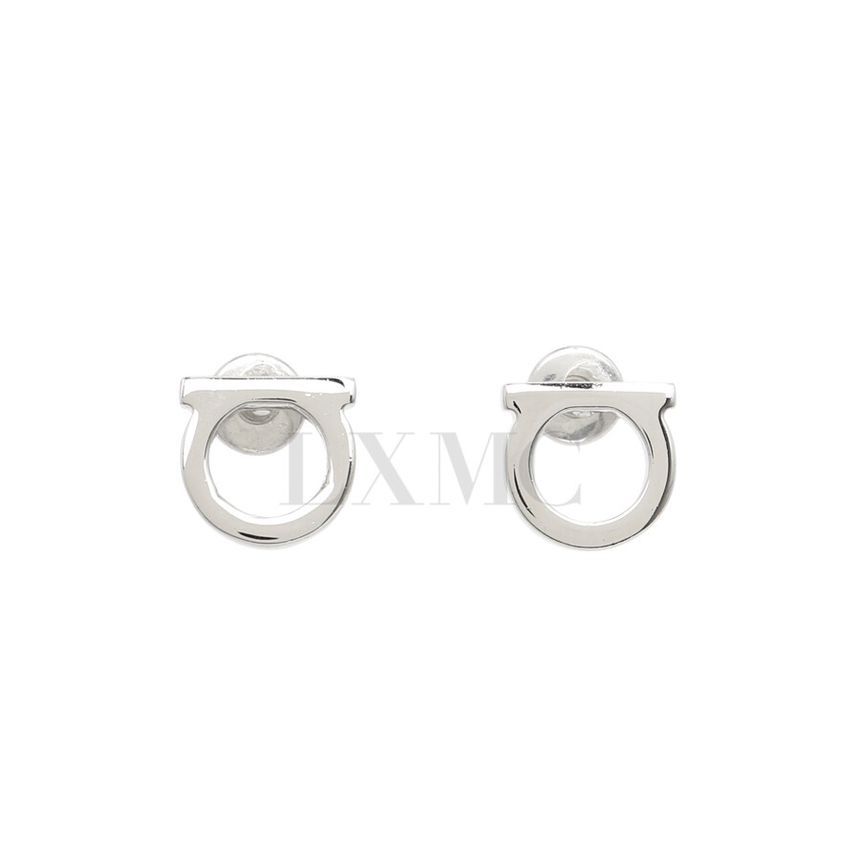 Salvatore Ferragamo Classic Ganchini Earrings 8.7*8.9MM 98631223