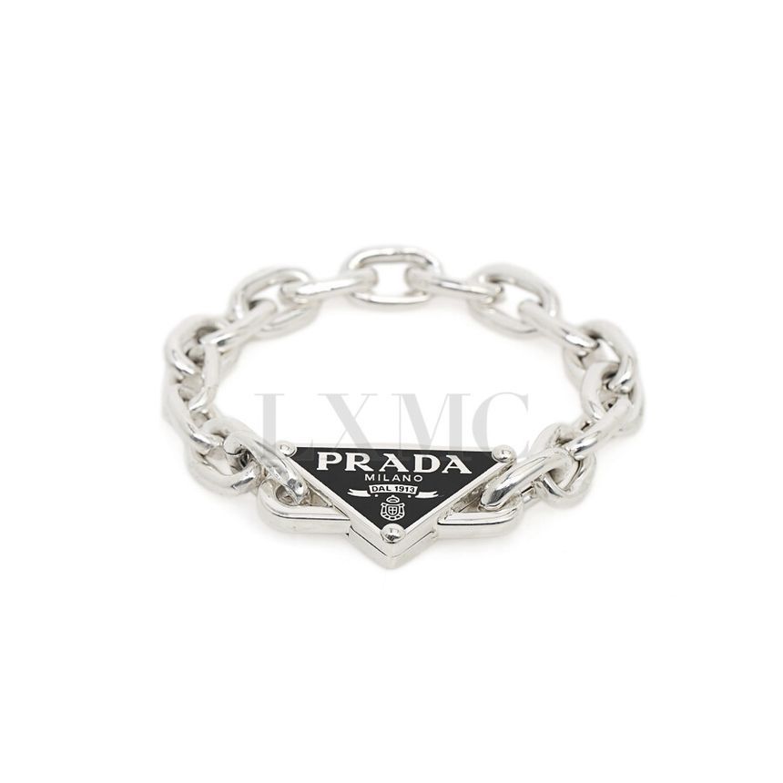Prada Symbol Bracelet Triangle Logo Chain Bracelet 2JB303 77738547