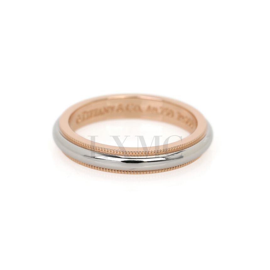 Tiffany & Co Tiffany Together Milgrain Band Ring, Wedding Ring 11 74829379