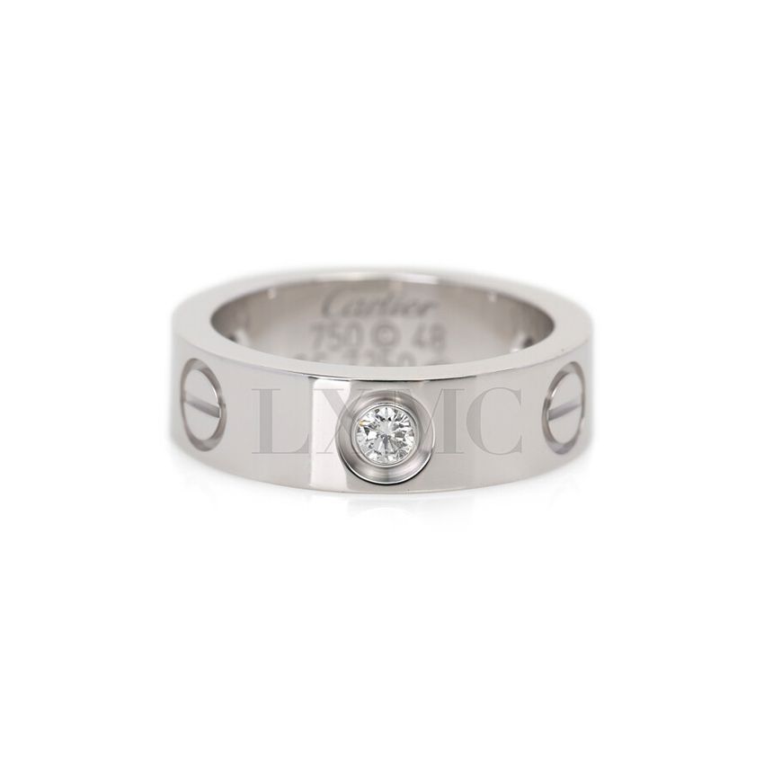 Cartier Diamond Love Ring 3-Point Love Ring 48 65052468