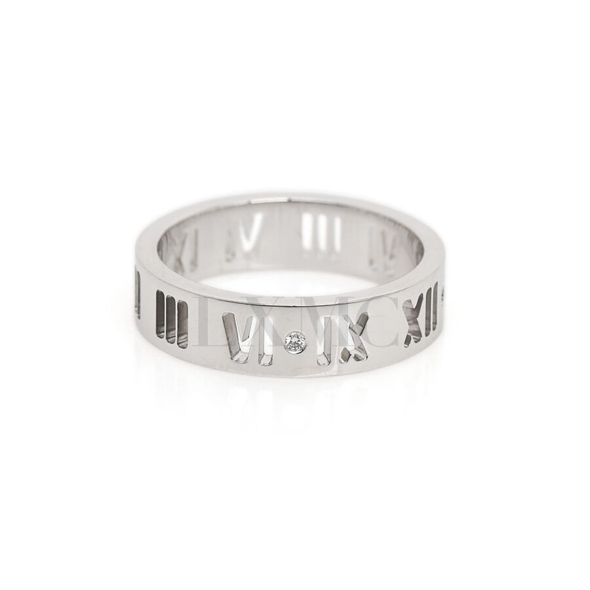 Tiffany & Co Tiffany Atlas Diamond Ring 4P Pierced 12 75980305