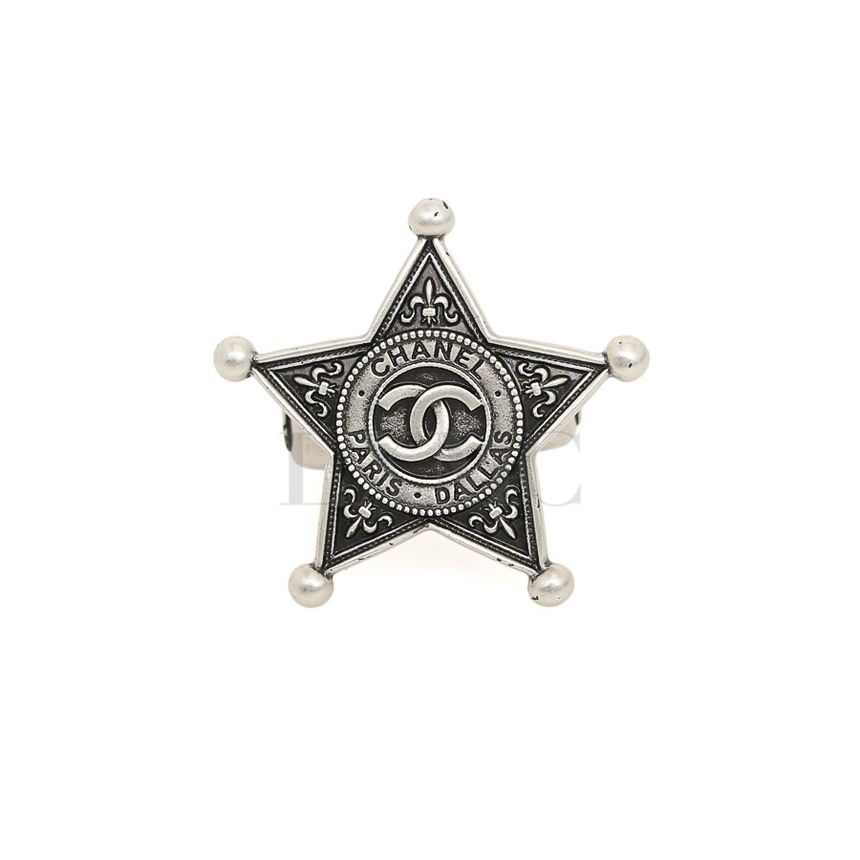 CHANEL Dallas Ring Police Paris Star Ring 2014 A 74278764