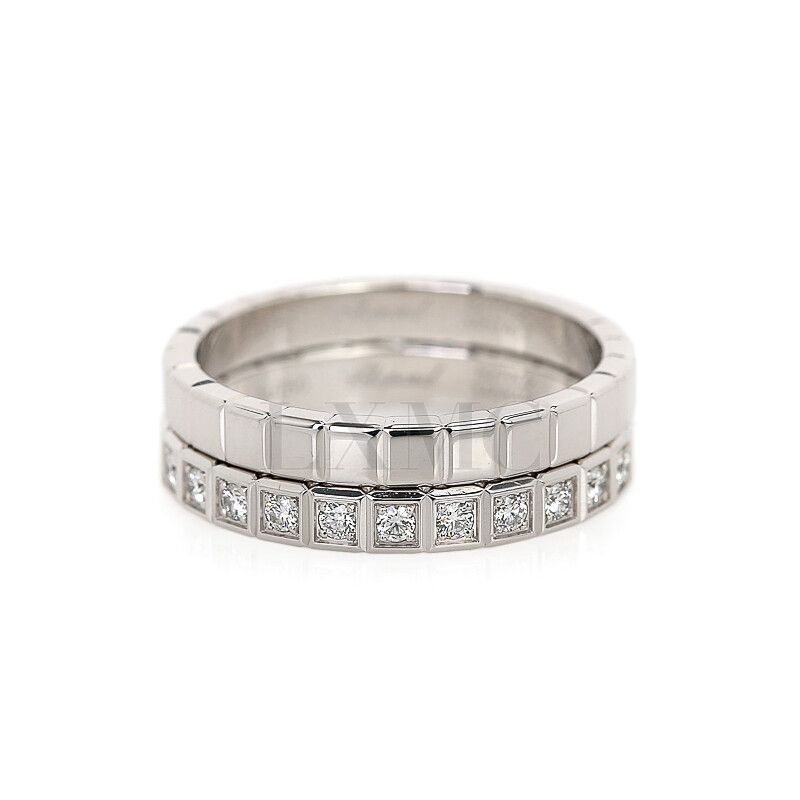 Chopard Ice Cube Pure Diamond Ring Doubling 46 54434554