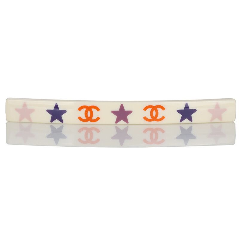 CHANEL Vintage CC & Star Logo Hairpin 2003 57048175