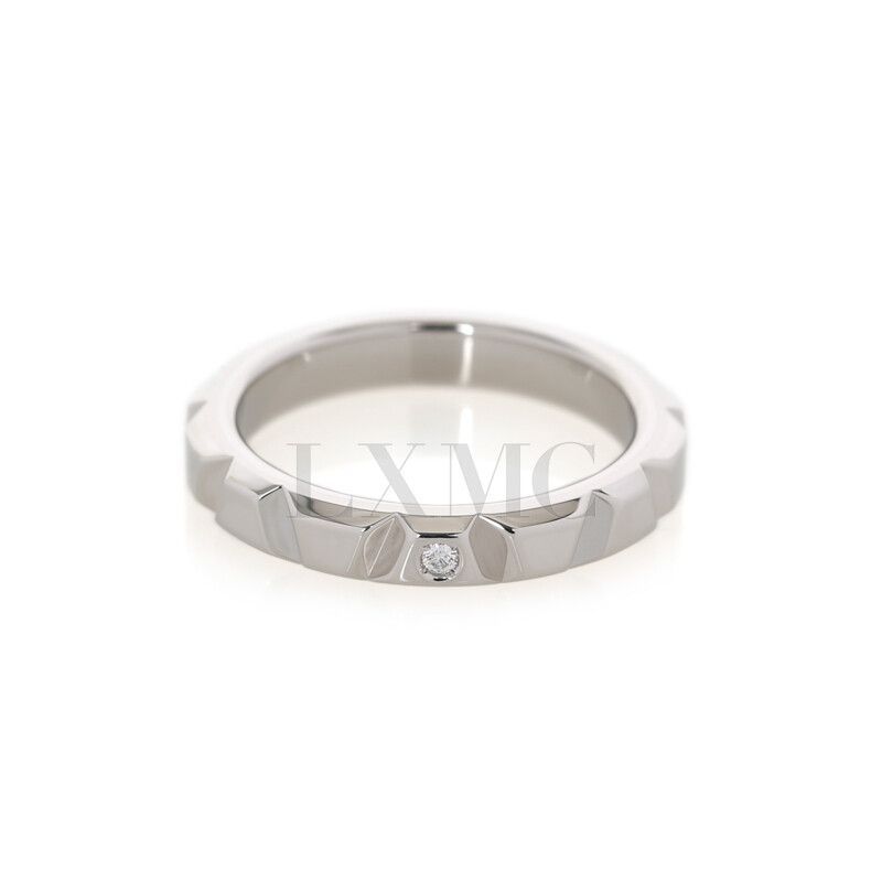 Tasaki Trapezio Platinum Wedding Ring Diamond Size 6 62609508