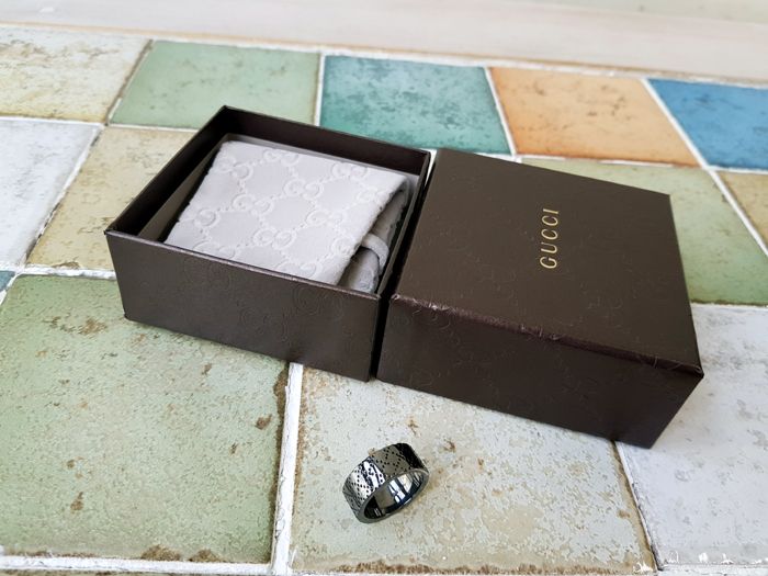Gucci 925 Silver Dear Man Ring 15 118763894