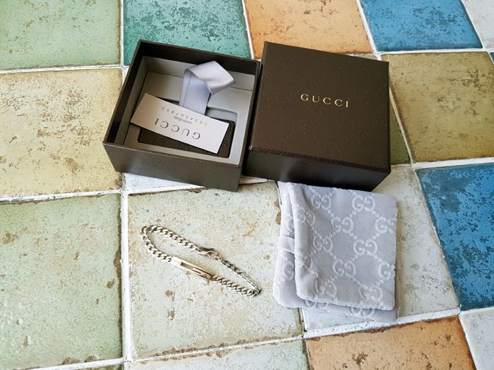 Gucci 925 Silver Chain Bracelet 124358605