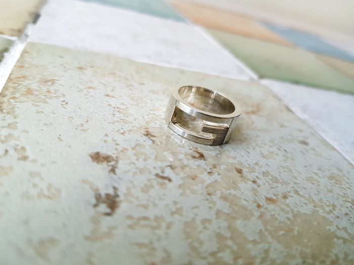 Gucci 925 Silver Ring 8 118225570