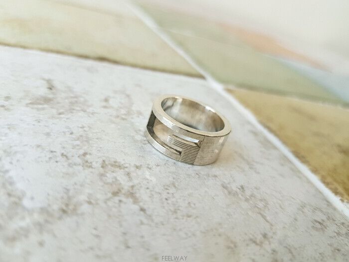 Gucci 925 Silver Ring 10 124242783